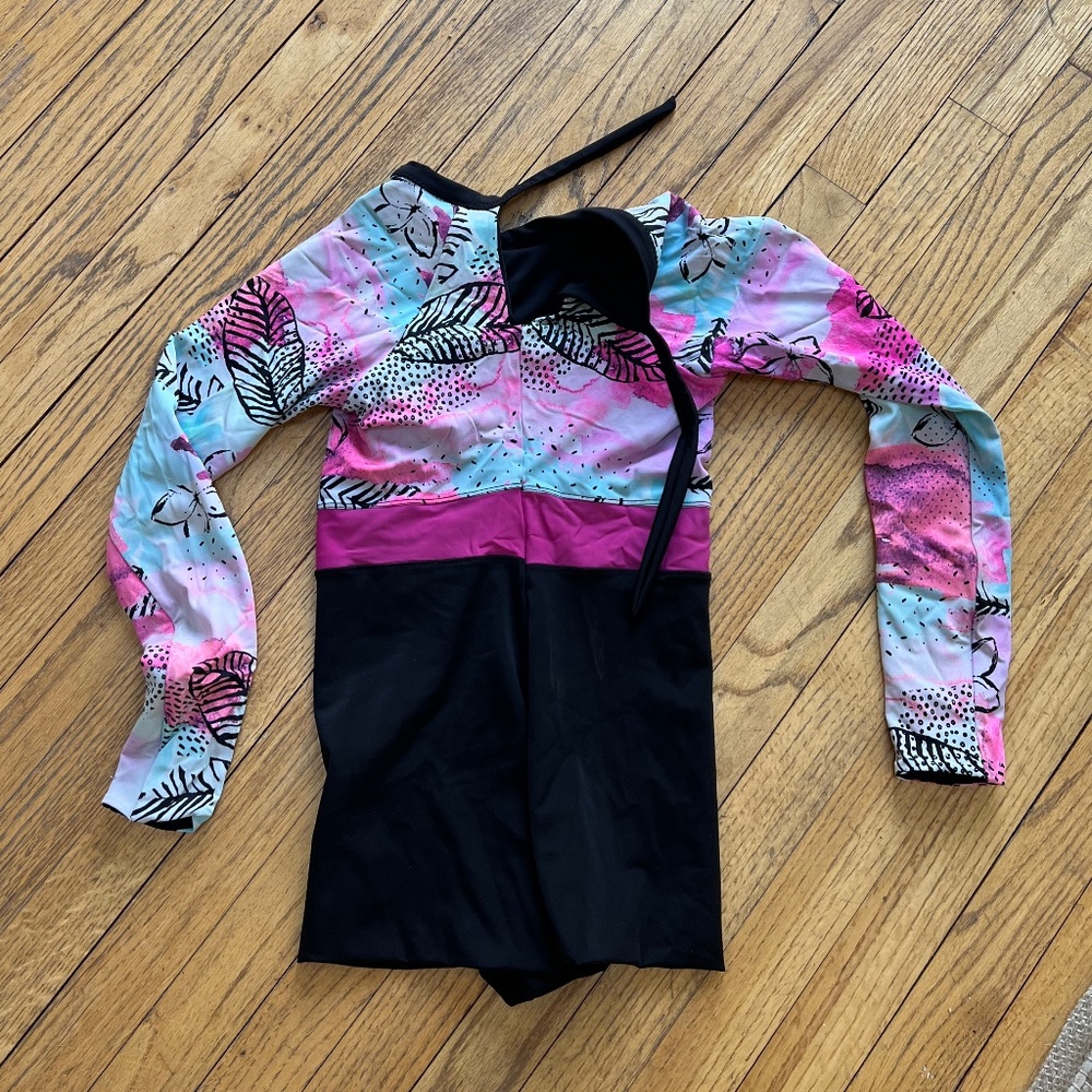 Custom Designed One-Piece Rashguard, Size S - image 2